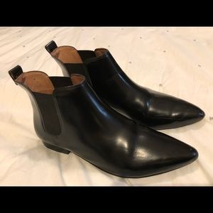 Madewell Pointed Toe Chelsea Boots